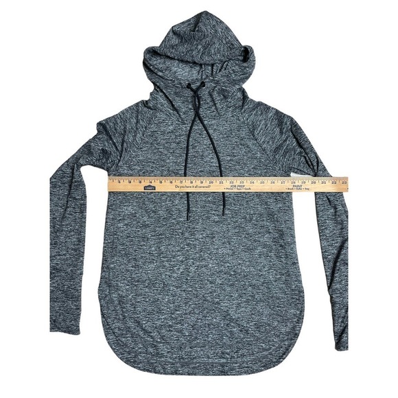 Athleta Uptempo Hooded Pullover in Gray - Picture 3 of 5